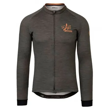 AGU Wout Van Aert Collab Team Jumbo-Visma 긴팔 져지 3138434802