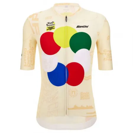 산티니 Grand Dpart Florence Tour de France 반팔 져지 3140496273