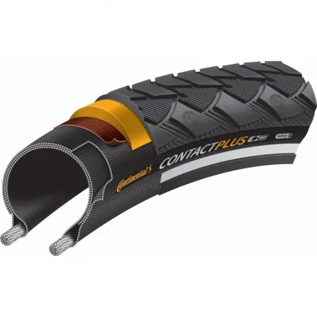 CONTINENTAL Contact Plus SafetyPlus Breaker 700C x 42 도시의 견고한 자전거 타이어 3140558761