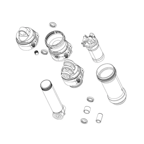 락샥 슈퍼 디럭스 C1/슈퍼 디럭스 Coil B1 / 얼티메이트 DH Rc2 2023+ 리어 쇼크 리저보어 키트 3140995633