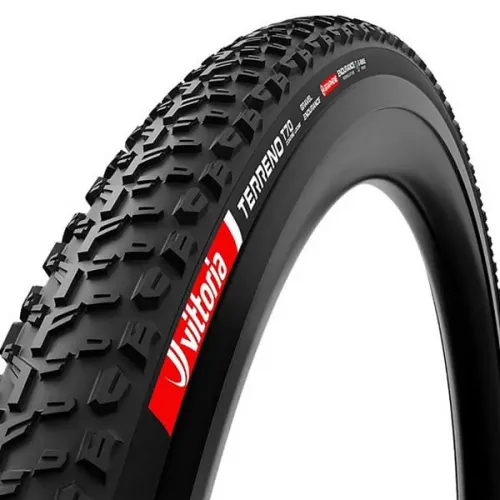 비토리아 Terreno T70 Coarse Loose 엔듀런스 G2.0 튜블리스 700C x 37 자갈 타이어 3141387207