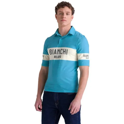 산티니 Bianchi Milano Retro 2025 반팔 폴로 셔츠 3141774619