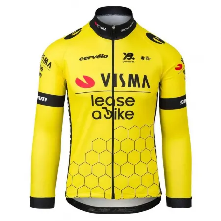 TVL 팀 Visma Lease A 바이크 레플리카 2025 긴팔 져지 3141943189