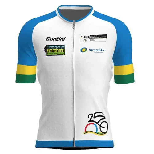 산티니 UCI Road World Championships Visit Rwanda 2025 반팔 져지 3142168397