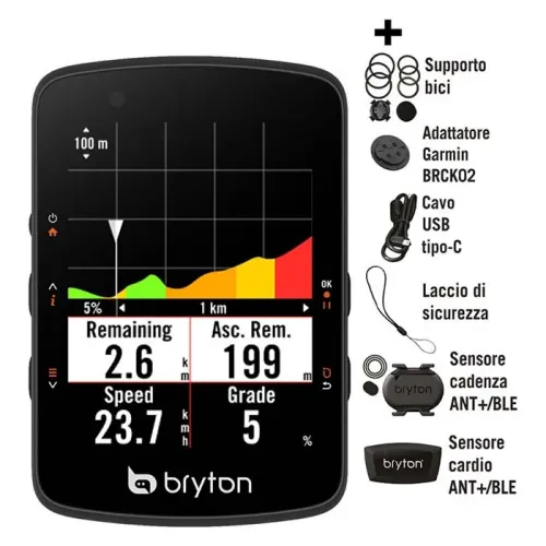 브라이튼 Rider 550D CAD HRM 자전거 컴퓨터 3142533431