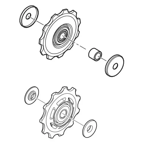 시마노 RD M773 변속기 풀리 3142857185