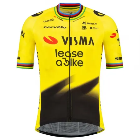TVL 팀 Visma Lase A 바이크 레플리카 Former 월드 캠프ion 2026 반팔 져지 3142893054