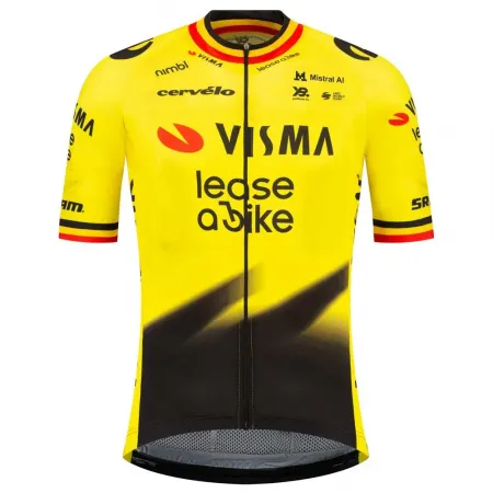 TVL 팀 Visma Lase A 바이크 레플리카 Former Belgian 캠프ion 2026 반팔 져지 3142893062