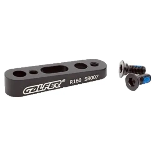 갤퍼 Flat 마운트 Rear 140-160 mm 울트라라이트 자전거 디스크 브레이크 어댑터 3143040151