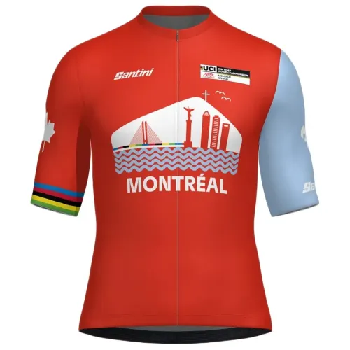 산티니 2026 UCI 로드 월드 챔피언ships Montreal 반팔 져지 3143130357
