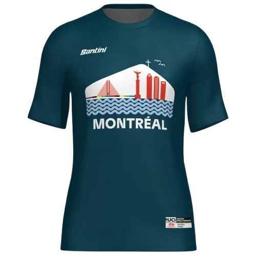 산티니 2026 UCI 로드 월드 챔피언ships Montreal 반팔 티셔츠 3143130358