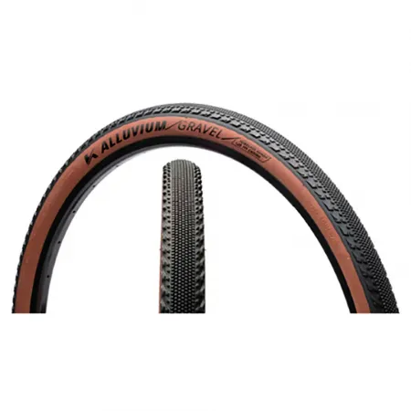 켄다 Alluvium 120TPI Tan 사이드월 튜블리스 700C x 45 그래블 타이어 3143516385