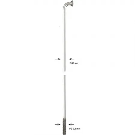 알피나 2.34 mm 스포크 100 단위 3143738643
