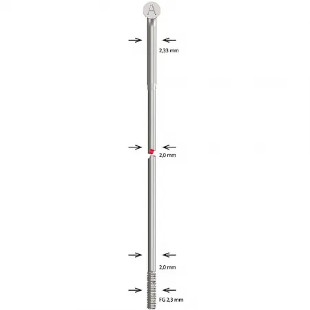 알피나 2.34/2.00 mm 스포크 100 단위 3143738645