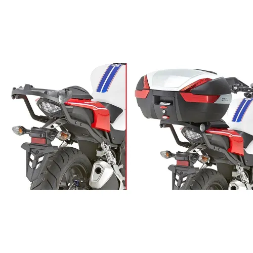기비 Monokey/Monolock Honda CB 500 F 탑 케이스 후면 피팅 4137999686