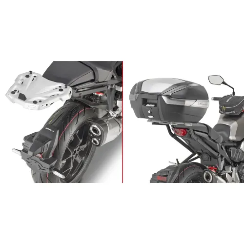 기비 Monokey/Monolock Honda CB 1000 R 탑 케이스 후면 피팅 4137999688