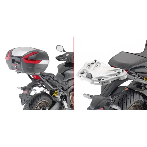 기비 Monokey/Monolock Honda CB 650 R 탑 케이스 후면 피팅 4137999689