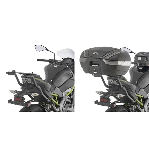 기비 Monokey/Monolock Kawasaki Z 900 탑 케이스 후면 피팅 4137999728