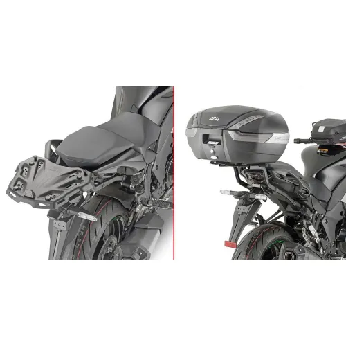 기비 Monokey/Monolock Kawasaki Ninja 1000 SX 탑 케이스 후면 피팅 4137999731