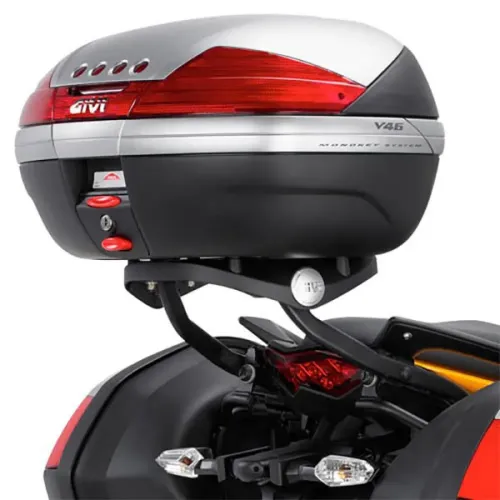 기비 Monokey/Monolock Kawasaki Versys 650 탑 케이스 후면 피팅 4137999740