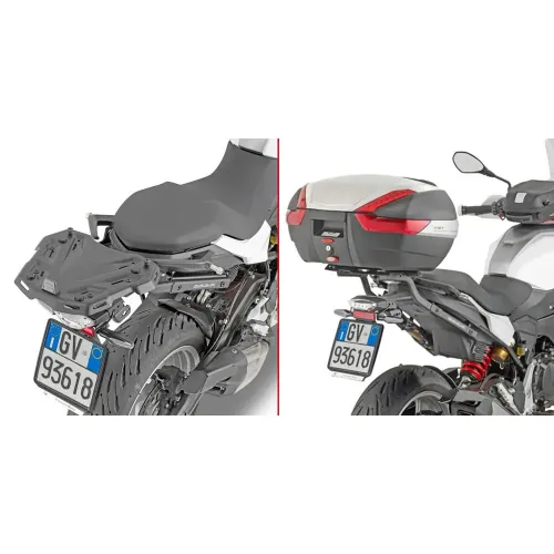 기비 Monokey/Monolock BMW F 900 R/XR 탑 케이스 후면 피팅 4137999742