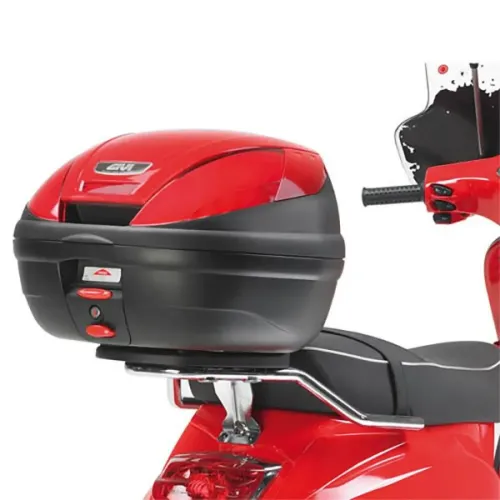 기비 Monolock Piaggio Vespa LX 50/125/150&Vespa S 50/125/150 탑 케이스 후면 피팅 4137999941