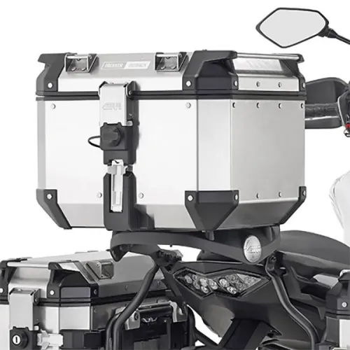 기비 Monolock/Monokey Kawasaki Versys 650 탑 케이스 후면 피팅 4138000008