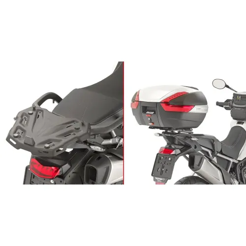기비 Monolock/Monokey Triumph Tiger 900 탑 케이스 후면 피팅 4138000041