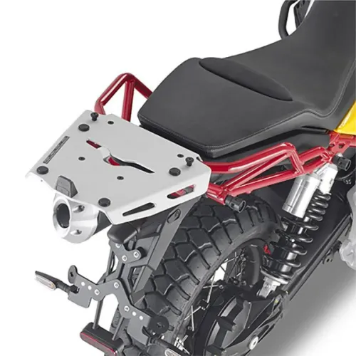 기비 Monokey Moto Guzzi V85 TT 탑 케이스 후면 피팅 4138000088
