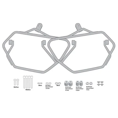 기비 Easylock/Soft BMW F 900 R/XR 오토바이 새들백 지지대 4138000115