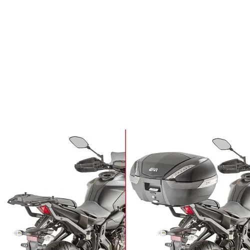 기비 Monokey/Monolock Yamaha MT-07 탑 케이스 후면 피팅 4138043913