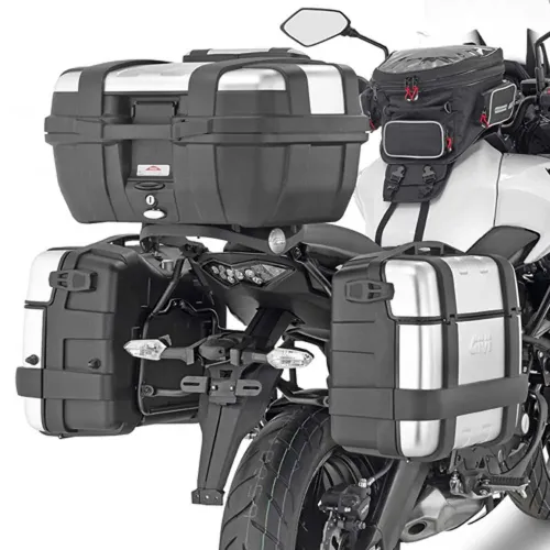 기비 Monokey/Retro Fit Kawasaki Versys 650 사이드 케이스 장착 4138044208