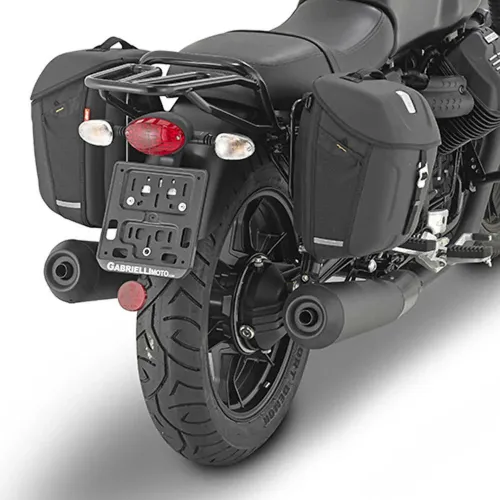 기비 MT501 Metro-T Moto Guzzi V7 III Stone/Special/Stone Night Pack 오토바이 새들백 지지대 4138044373