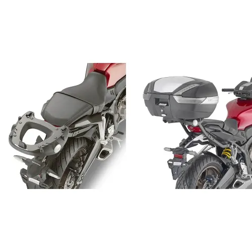 기비 Monokey/Monolock Honda CBR 650 탑 케이스 후면 피팅 4138106678