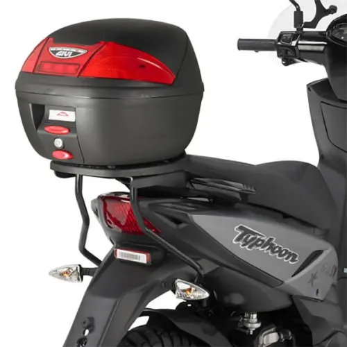 기비 Monolock Piaggio Typhoon 50/125 탑 케이스 후면 피팅 4138106715