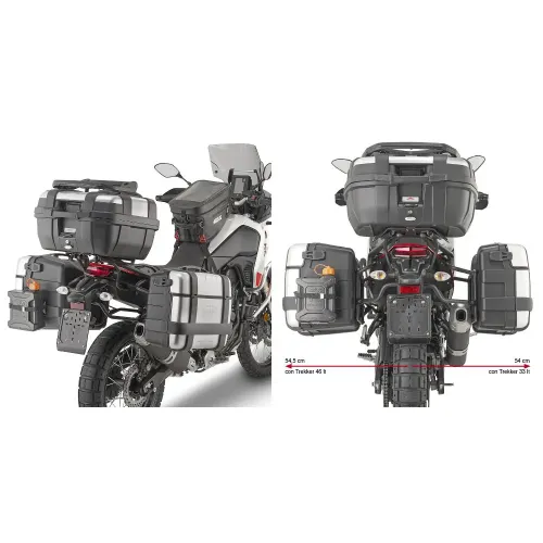 기비 Monokey Yamaha Tenere 700 19-21 사이드 케이스 장착 4138411861