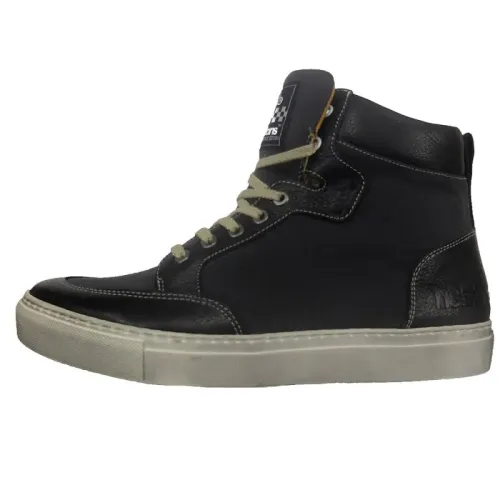 헬스톤스 Trainers Canvas Armalith 레더 Kobe 오토바이 부츠 4138549309