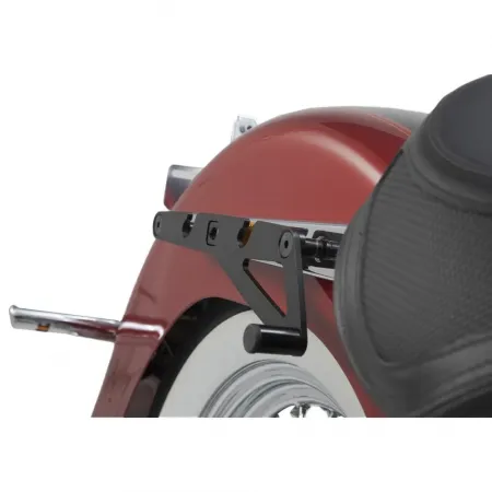 SW모텍 SLH Harley Davidson FLDE 1750 ABS Softail Deluxe 107 18-20 오른쪽 사이드 백 고정 장치 4138821143