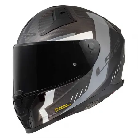 LS2 FF811 Vector II Carbon Grid 풀페이스 헬멧 4140764377