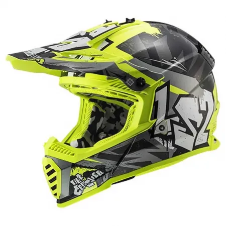 LS2 MX437 Fast II Mini Crusher 오프로드 헬멧 4140764387