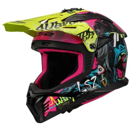 LS2 MX708 Fast II Gorilla 오프로드 헬멧 4140764410