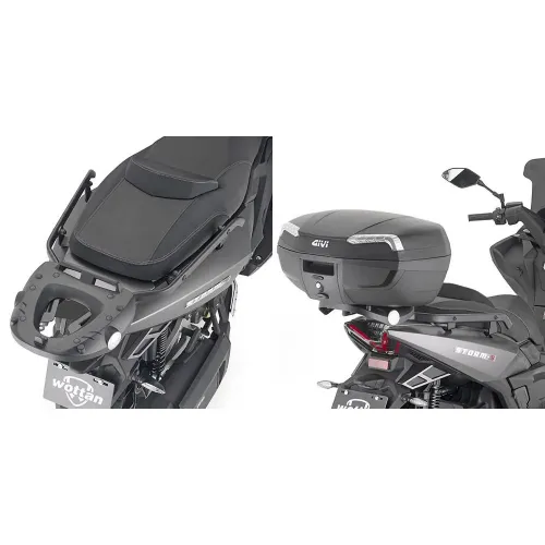 기비 Wottan Storm S 300 2022-2023 탑 케이스 후면 피팅 4141004623