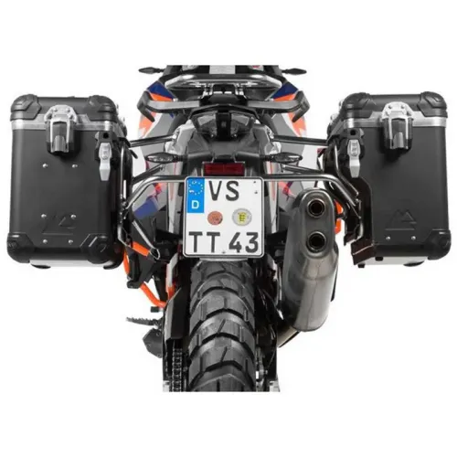 투라텍 Zega EVO X 38/38L Black Rack KTM 1290 Super Adventure S/R 사이드 케이스 세트 4141177207