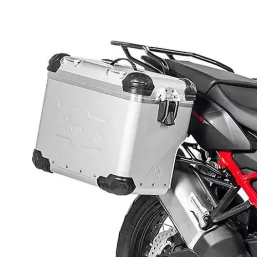 투라텍 ZEGA EVO X And-S 45/45L Stainless Steel Black Rack Honda CRF1100L Africa Twin 2021 사이드 케이스 세트 4141190364