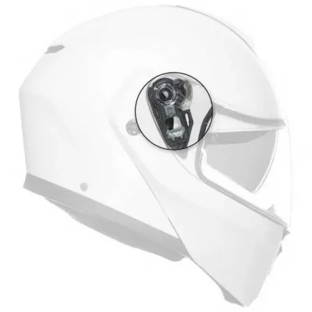 AGV Streetmodular 헬멧 쉴드 메커니즘 키트 4142336507