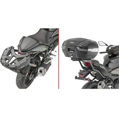 기비 SR4136 가와사키 Z500 2024 탑 케이스 후면 피팅 4142566133