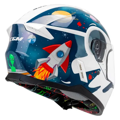 CGM 265S Micro Space 주니어 풀 페이스 헬멧 4142899036