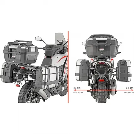 기비 CF Moto 800MT-X 2025 TN9227 튜브형 엔진 가드 4143341720