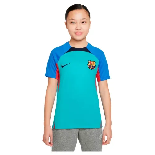나이키 FC바로셀로나 22/23 Dri Fit Strike 주니어 반팔 티셔츠 5138712615