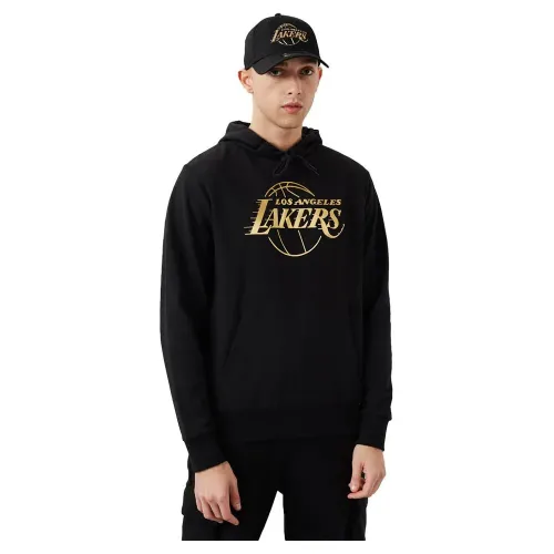 뉴에라 Los Angeles Lakers NBA Foil Print 후드티 5139039801